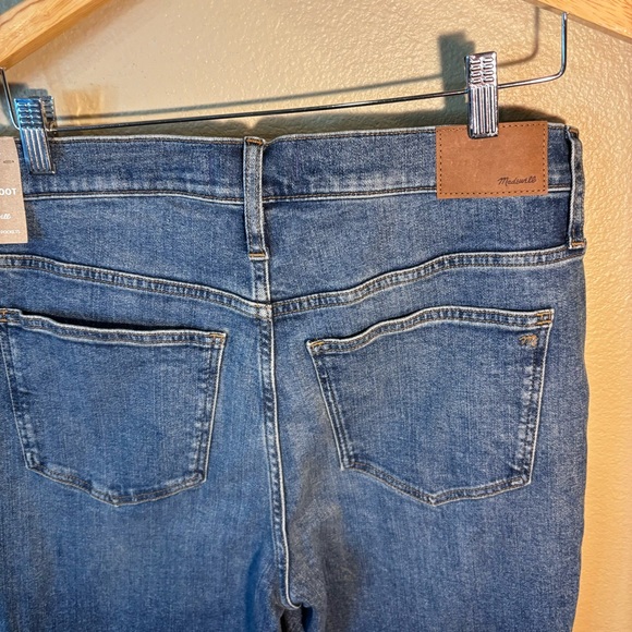 NWT Madewell Cali Demi Boot Jeans, size 31,Mid Rise, Cropped, Stretch - Picture 8 of 11